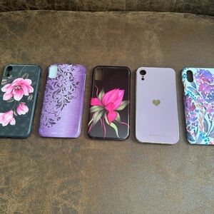 (5) iPhone cases for XR